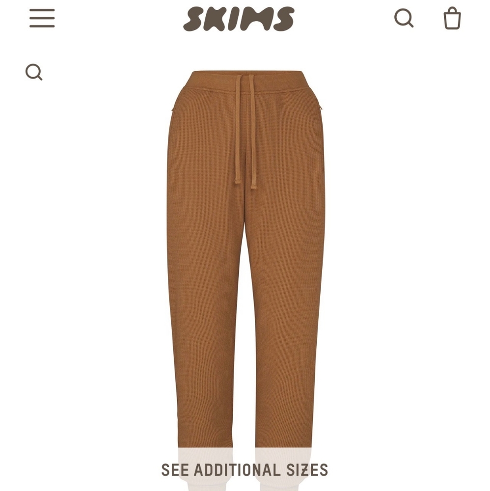 SKIMS Waffle Jogger